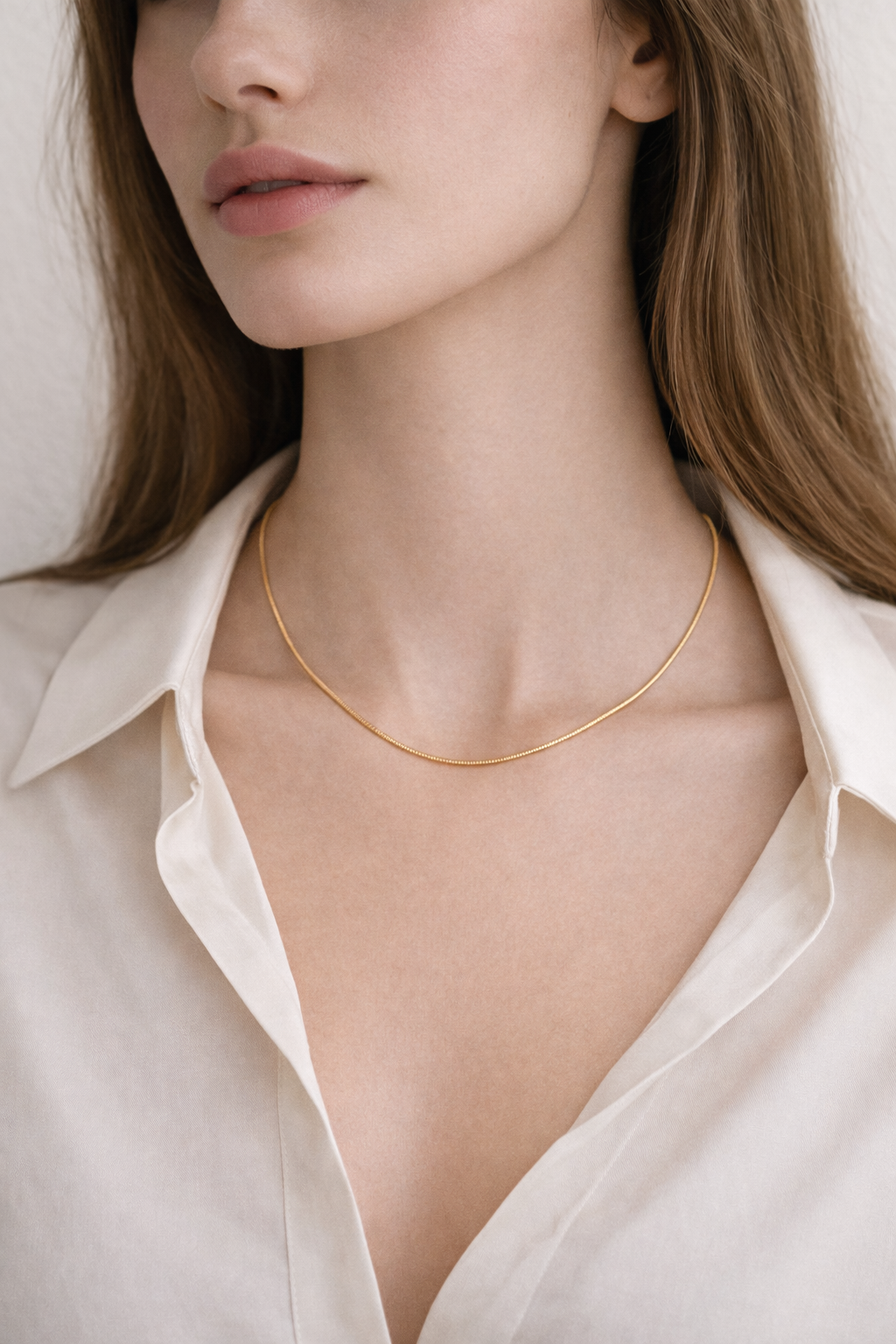 Colar Corrente Veneziana Dourado