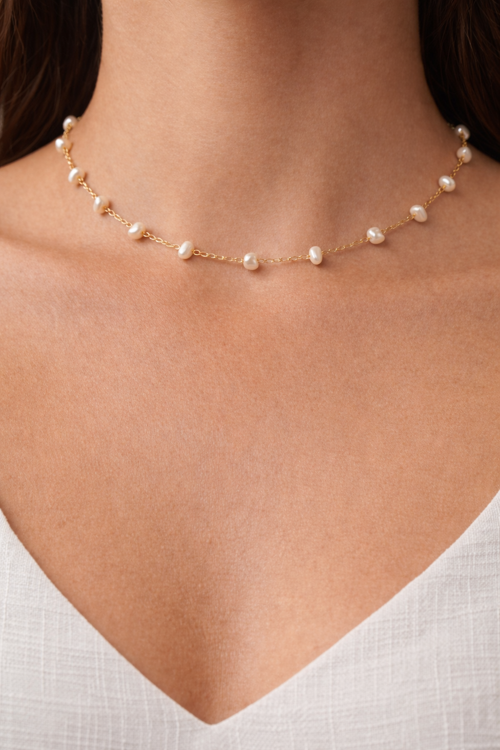 Chocker pérola