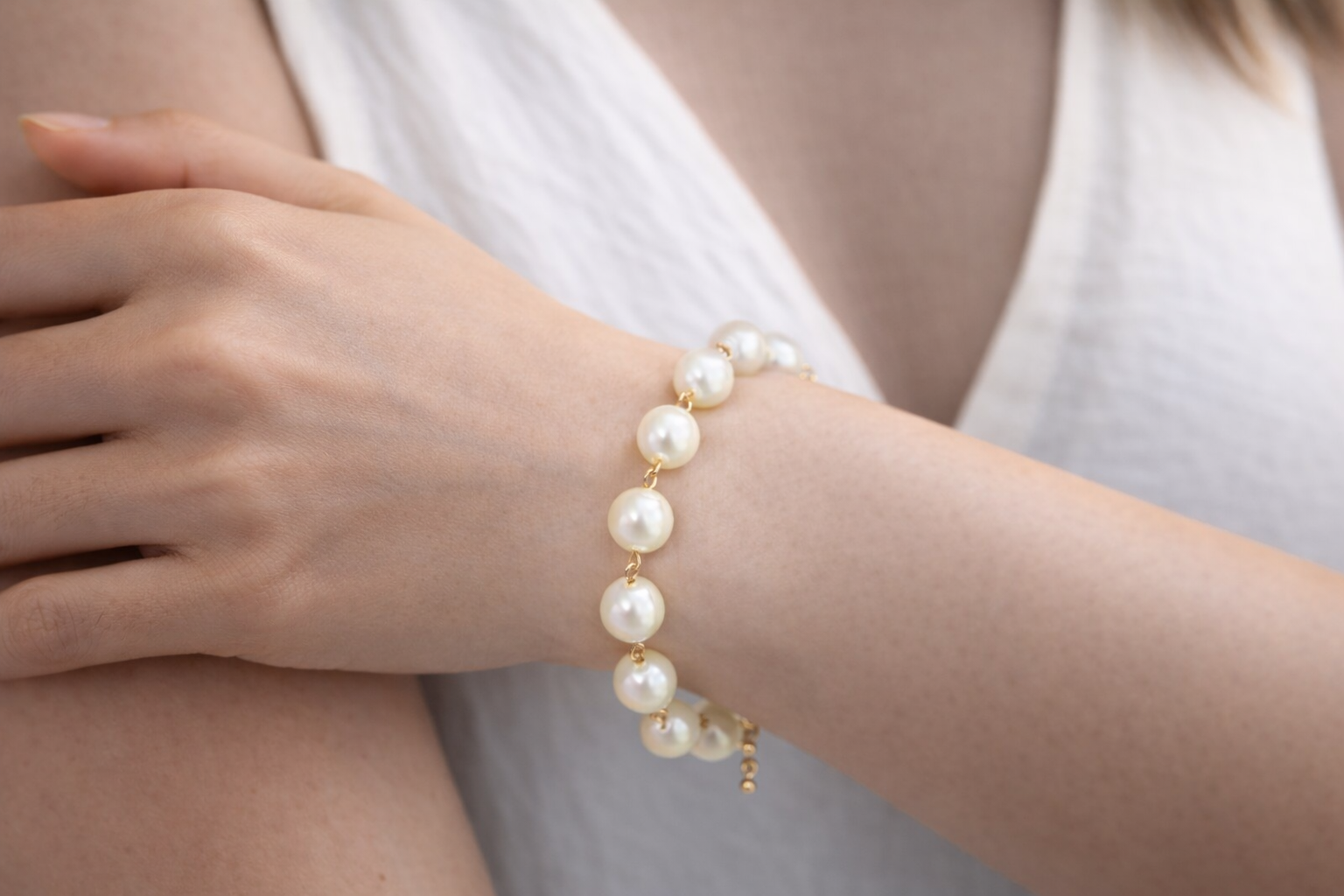 Pulseira Pérolas Clássicas