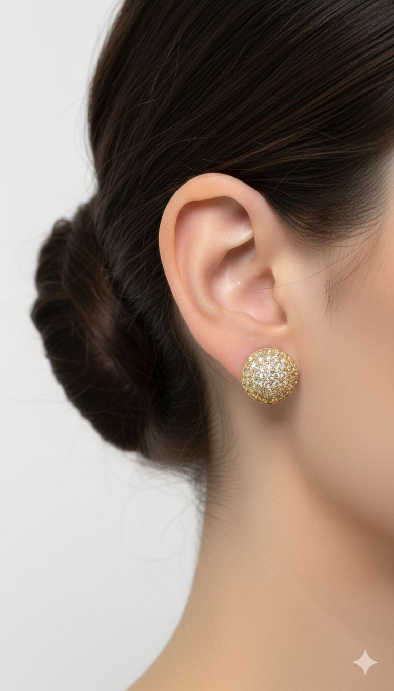 Brinco base cravejado