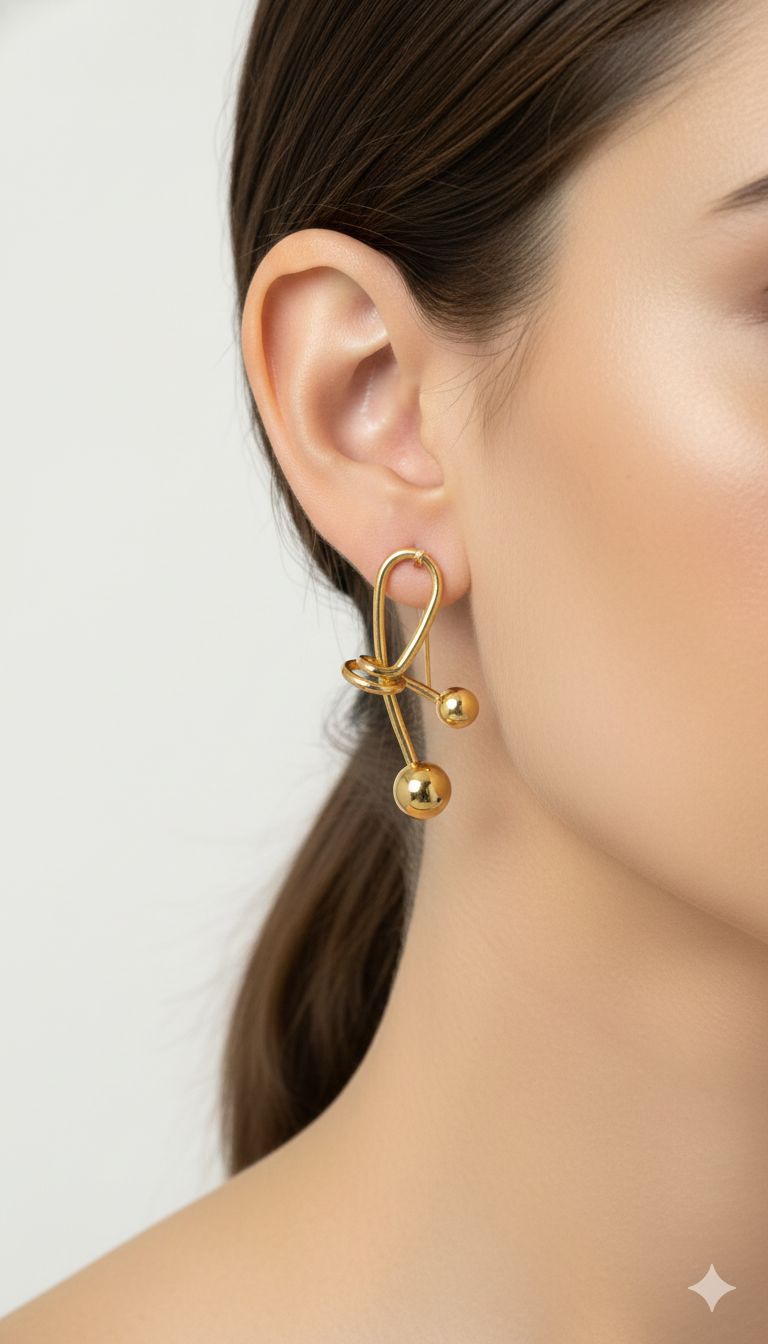 Brinco Orgânico amarrado