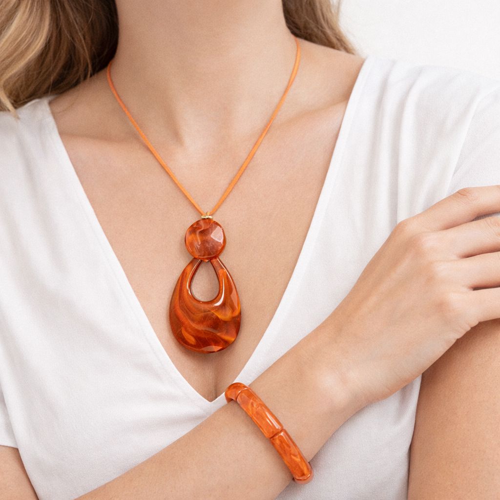 Conjunto Corda e Acrílico