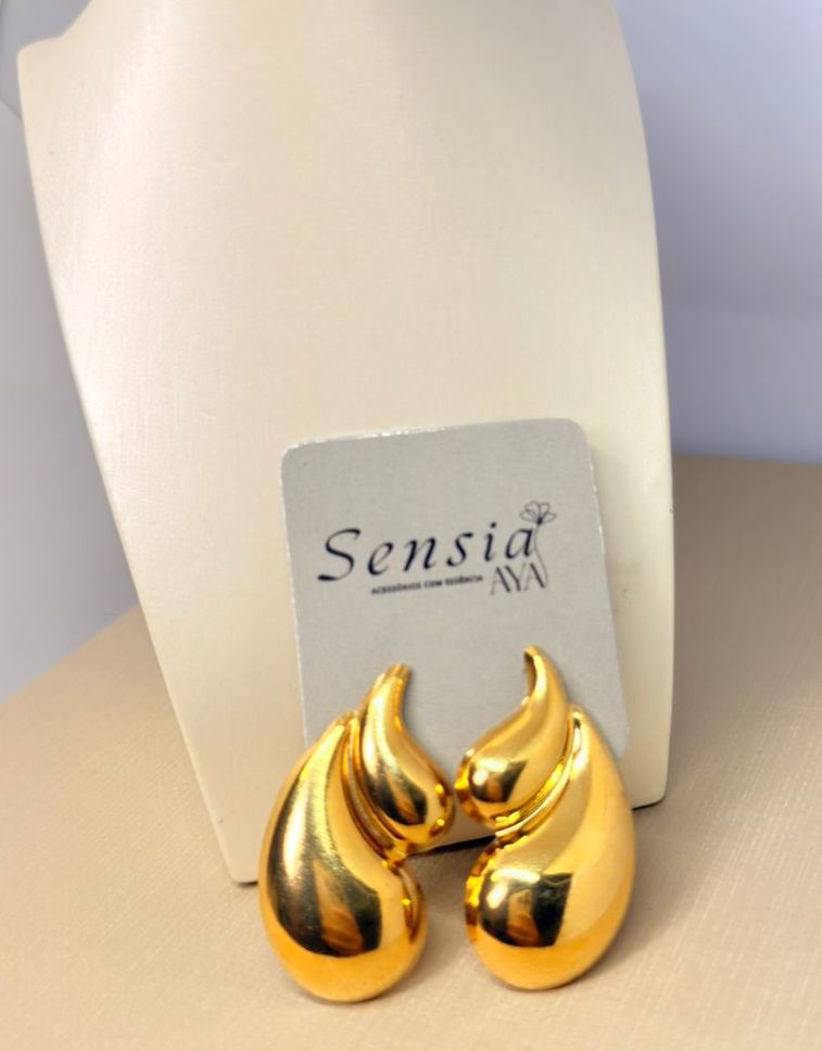 Brinco Orgânico Coração