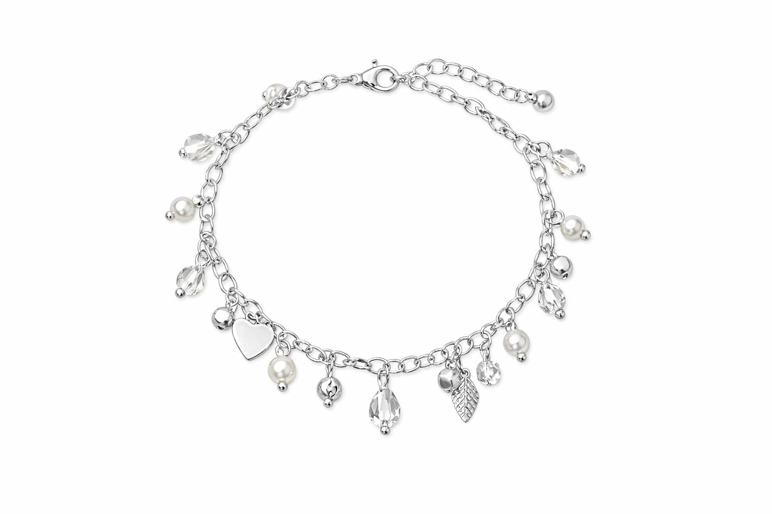 Pulseira Detalhes prata