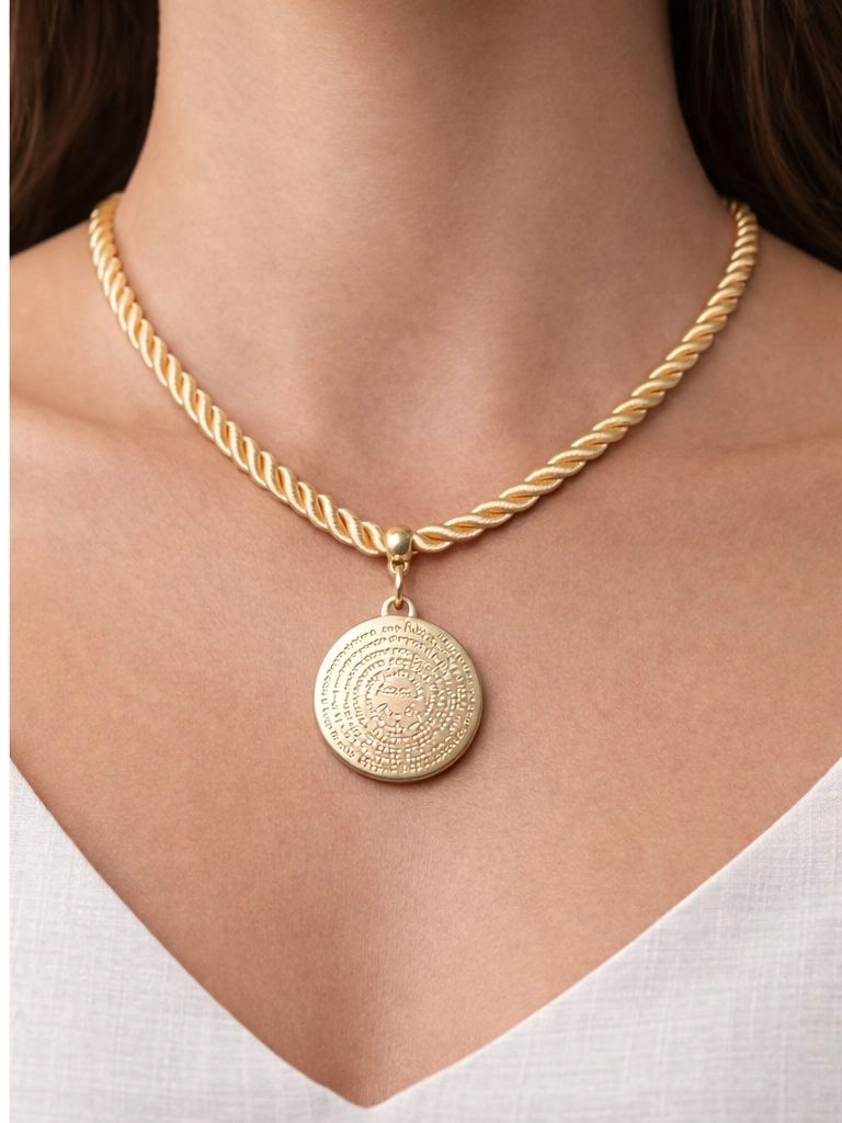 Cordão Pingente Pai Nosso